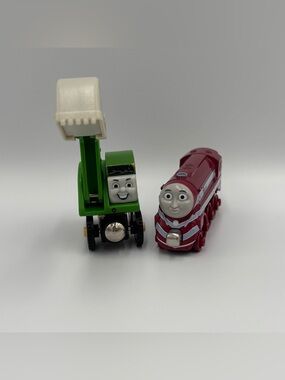 RARE Vintage Y2K Thomas the Train & Friends Alfie + Caitlin Gullane Toy Lot